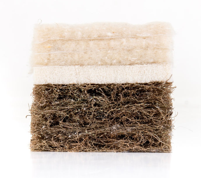 Natural, sustainable, supportive  and orthopaedic dog bed