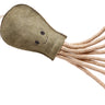 Jute and suede Octopus natural dog toy 