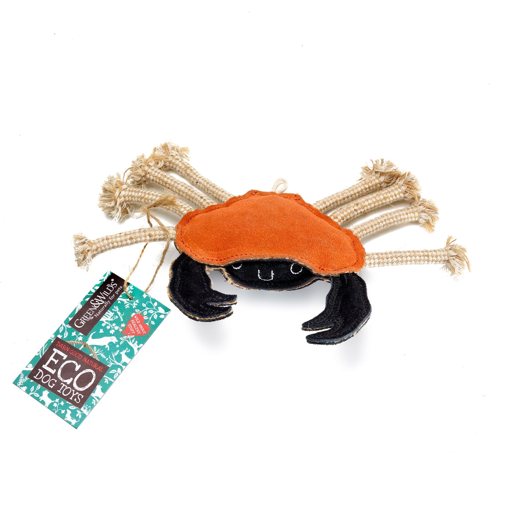 Carlos the Crab Natural Dog Toy
