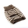 Natural Yak wool brown with white spots jumper
